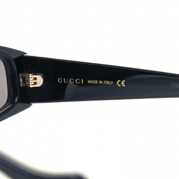 New Authentic GUCCI Acetate Sunglasses GG0705S 001 Black - Picture 9 of 13